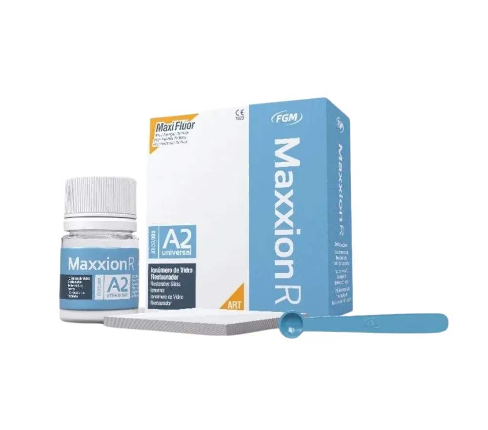 Ionómero de vidrio restaurador Maxxion R A2 (polvo), FGM